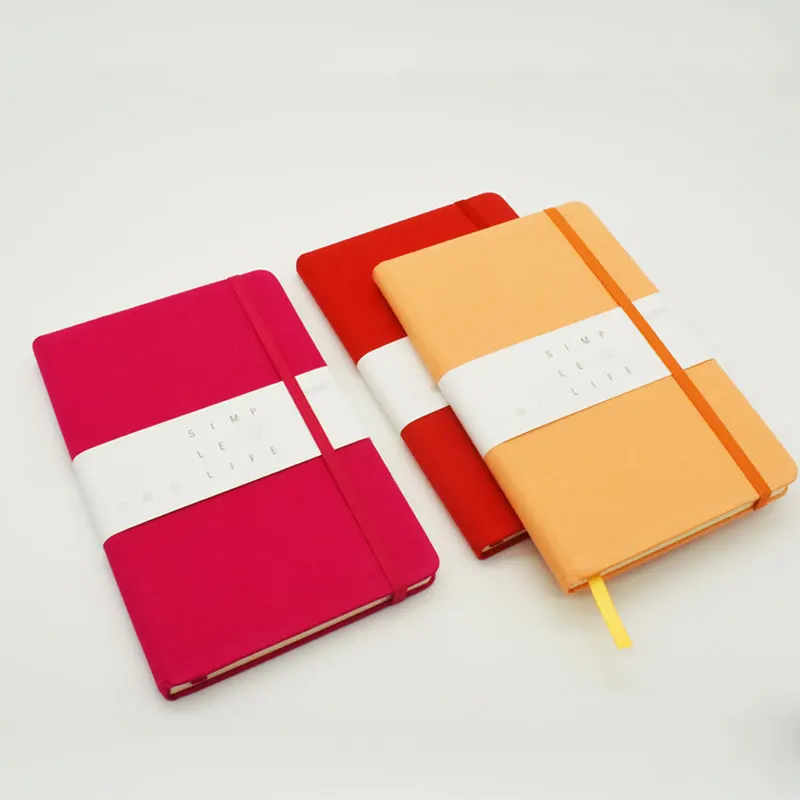 Точечный блокнот Bullet journal A5 Тканевая обложка пять цветов управление временем