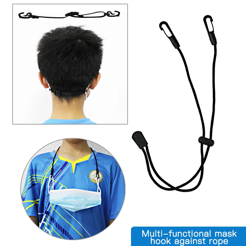 

Adjustable Mask Extension Face Mask Lanyard Safety Mask Rest Ear Holder Rop Neck Hang String Halter Rope Wholesale