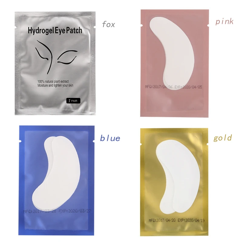 Патчи бумажные под глаза для наращивания ресниц наклейки инструменты макияжа