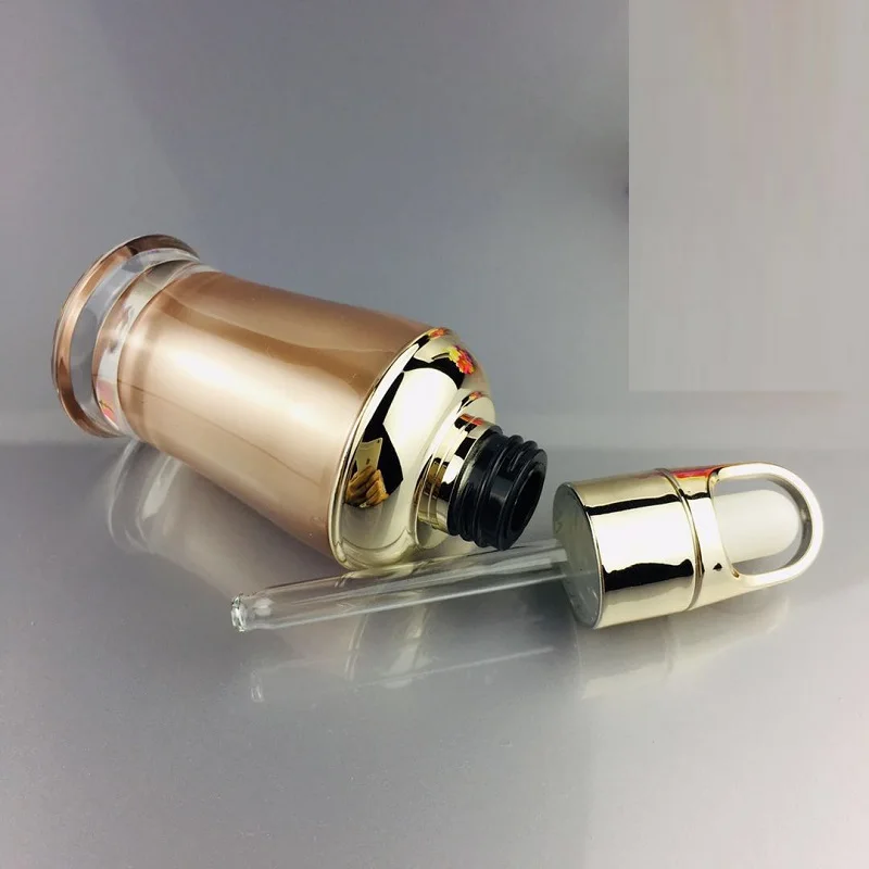 10 мл флаконы для эфирного масла золотые акриловые тату в виде бутылки пустые