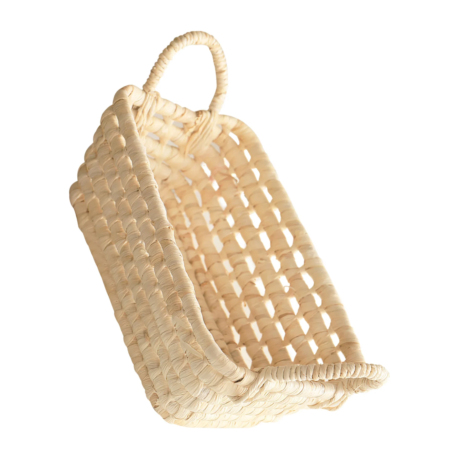 Скандинавский ручной тканые корзины для хранения качество тонких хлопковых