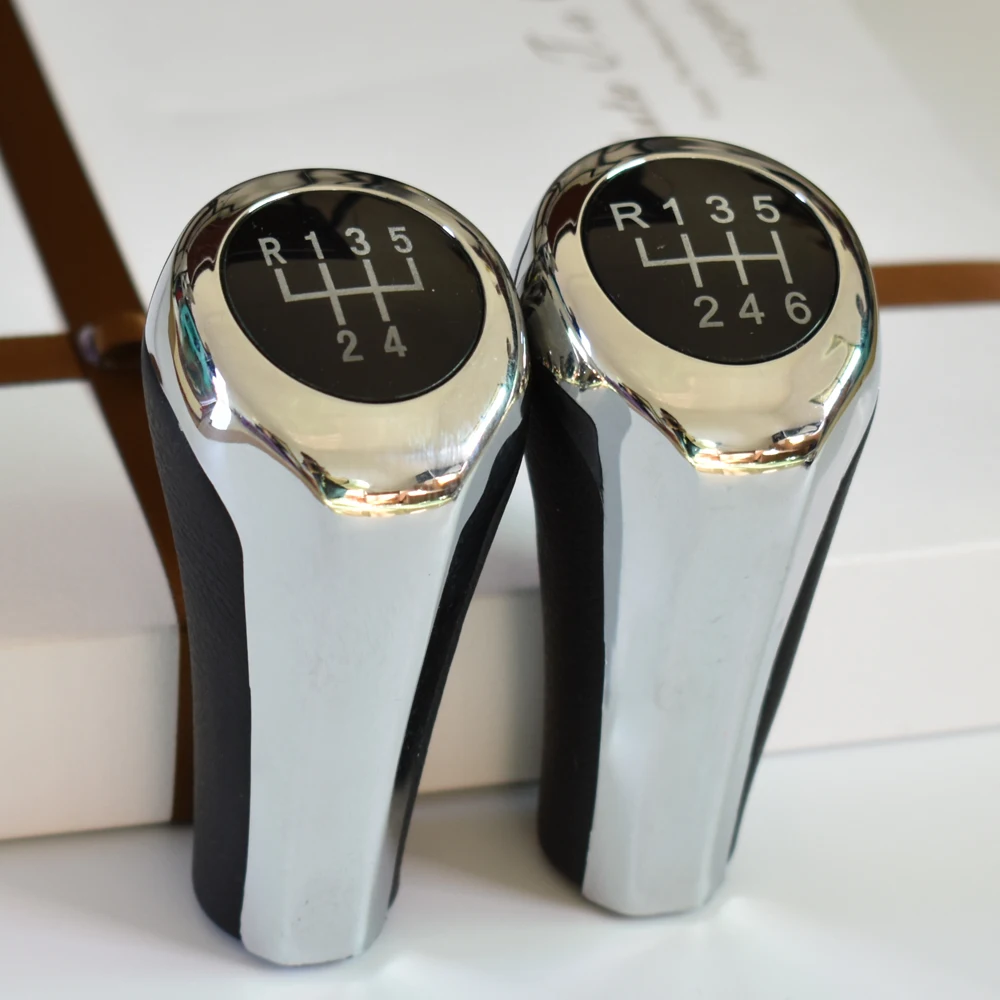 

5 6 Speed Shifter Gear Shift Knob Head Lever For BMW 1 3 5 6 7 X1 X3 Z4 M3 M4 M5 E81 E82 E87 E88 E90 E91 E92 E93 E30 E36 E46 E60