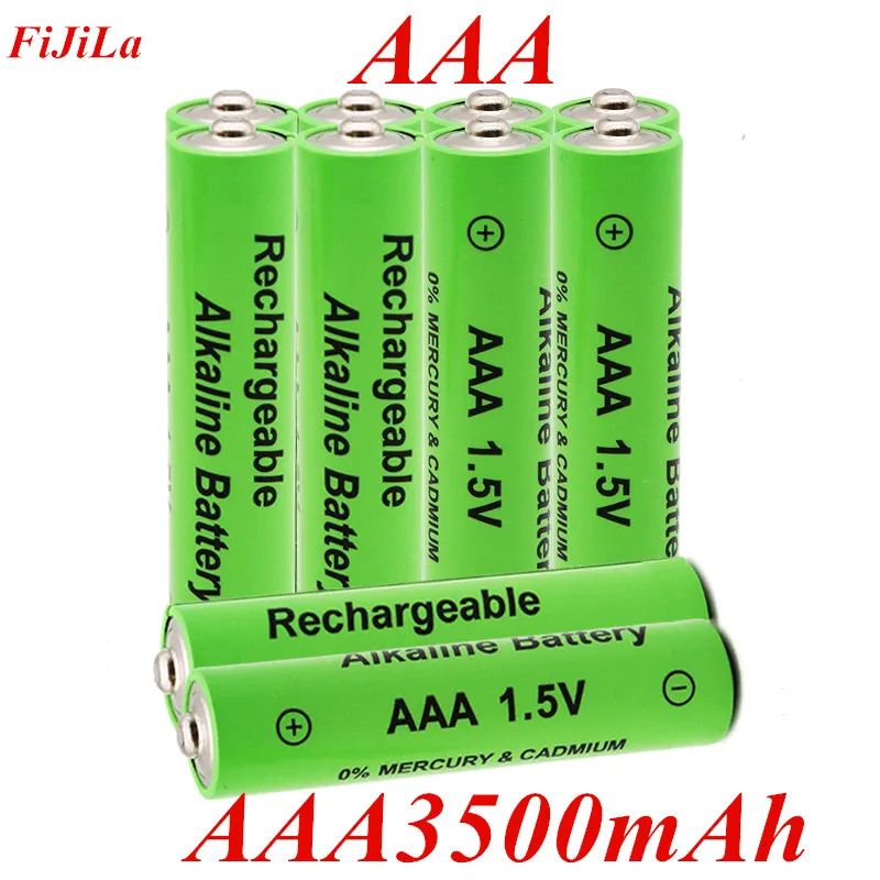 AAA 1 5 V 3500 mah перезаряжаемый аккумулятор перезаряжаемые Alcalinas drummey + шт. размер: 4