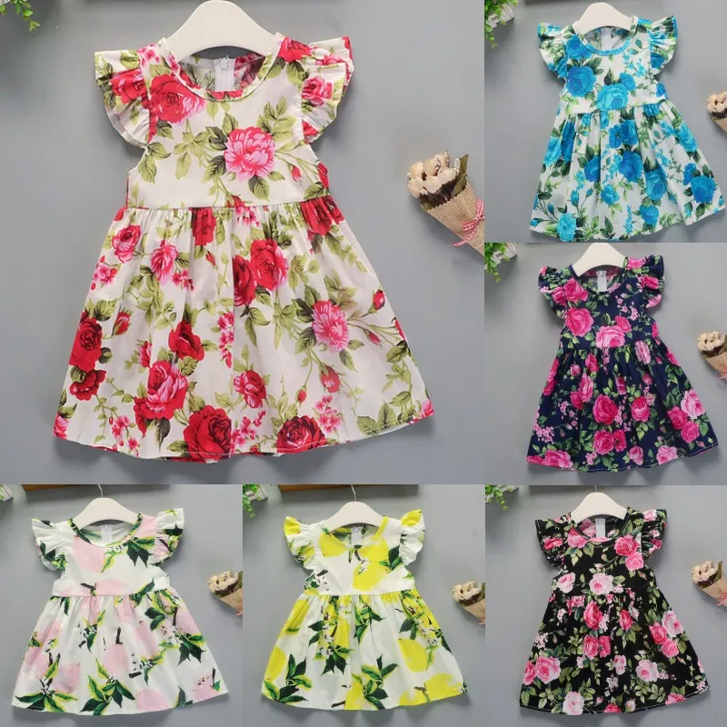 Платье принцессы коллекция 2019 года платье для девочек новое летнее с