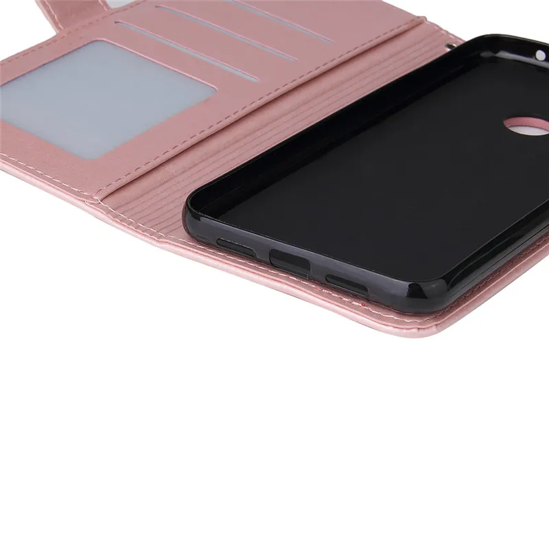Чехол-кошелек на молнии для Xiaomi Redmi 4A 4X 5A 6A Note 5 6 7 Pro задняя крышка для Coque Xiaomi 8 Lite чехол на молнии кожаный чехол