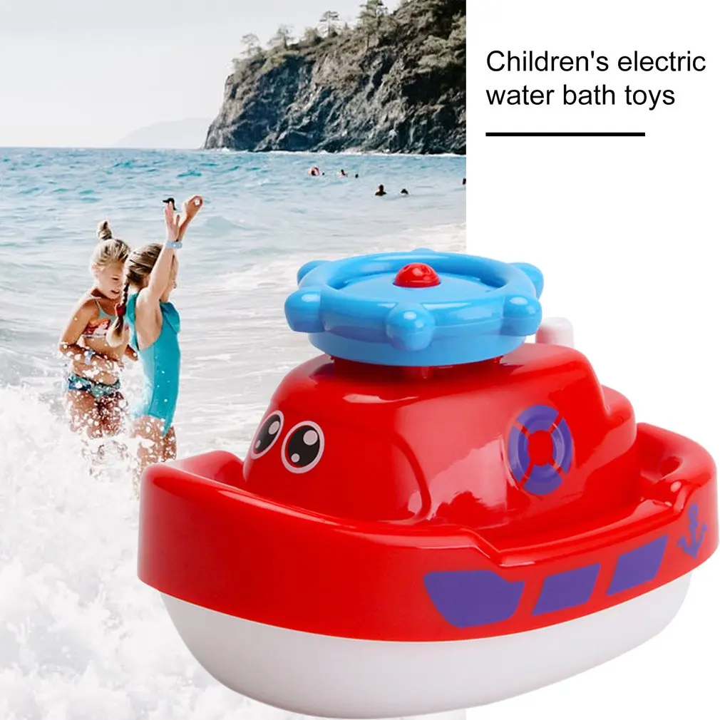 Детский Электрический спрей для воды Игрушки ванны (без батареи) душа Осьминог