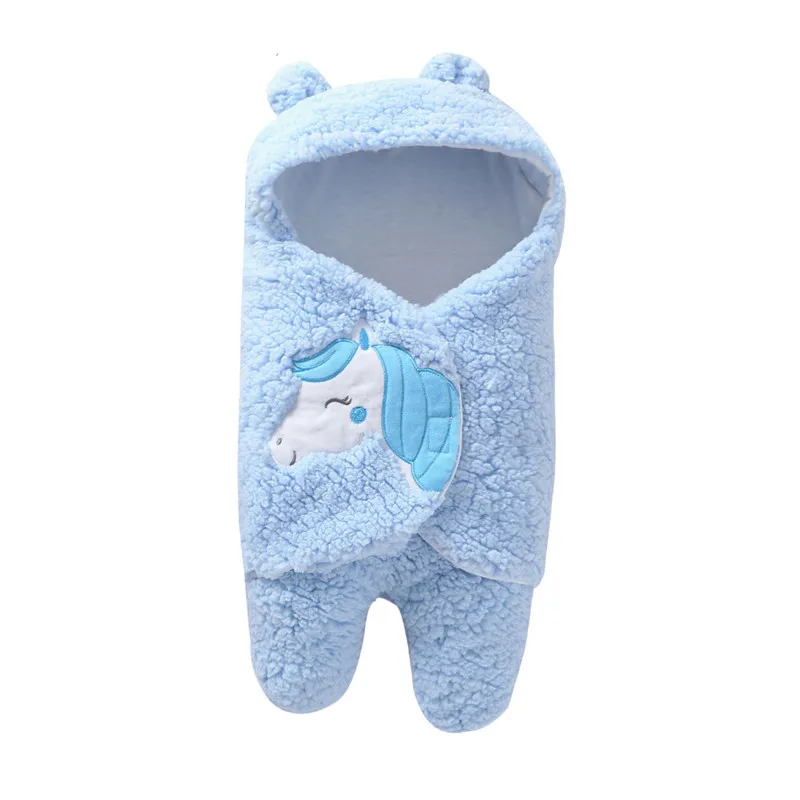 

Baby Sleeping Bags Clothing Set, Cute Cartoon Warm Wrap Blanket Jumpsuit One-piece Suit for Birthday Party Photography