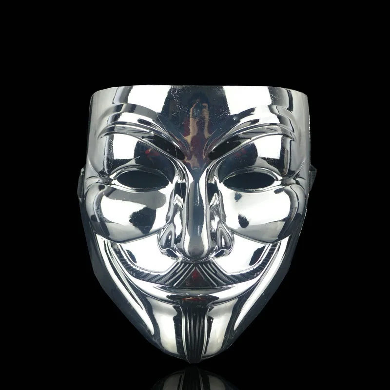 1 шт. вечерние маски V for Vendetta анонимные маска Гай Фокс нарядное аксессуар для