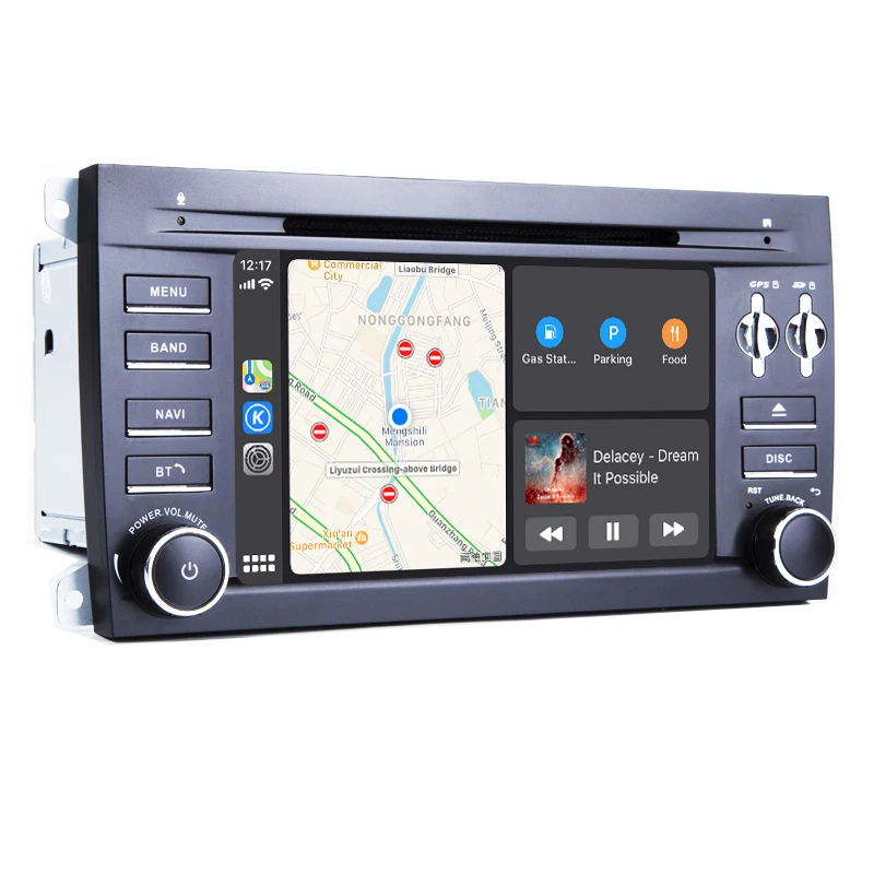 Автомобильный мультимедийный DVD-плеер с Android 9 0 система CarPlay для Porsche Cayenne S GTS 2003-2010