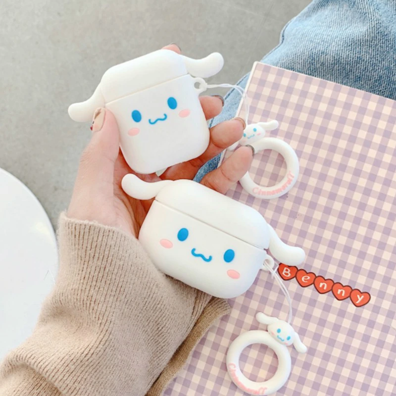 Чехол для наушников Airpods Pro Милые силиконовые Мультяшные наушники/Earpods чехол Apple Air