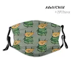 Chonk Korok многоразовая маска с принтом Pm2.5 фильтр трендовая маска для лица для детей и взрослых Korok Милая Акварельная Форест Zelda Дыхание