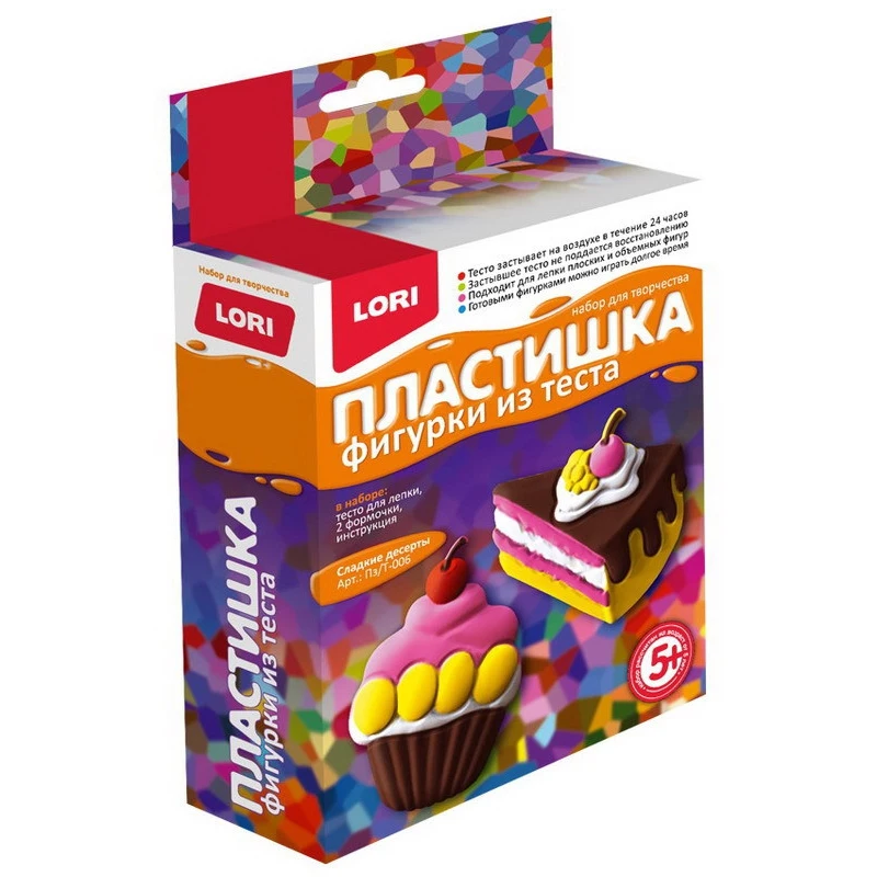 Фигурки из теста &quotПластишка. Сладкие десерты&quot|Поделки своими руками| |