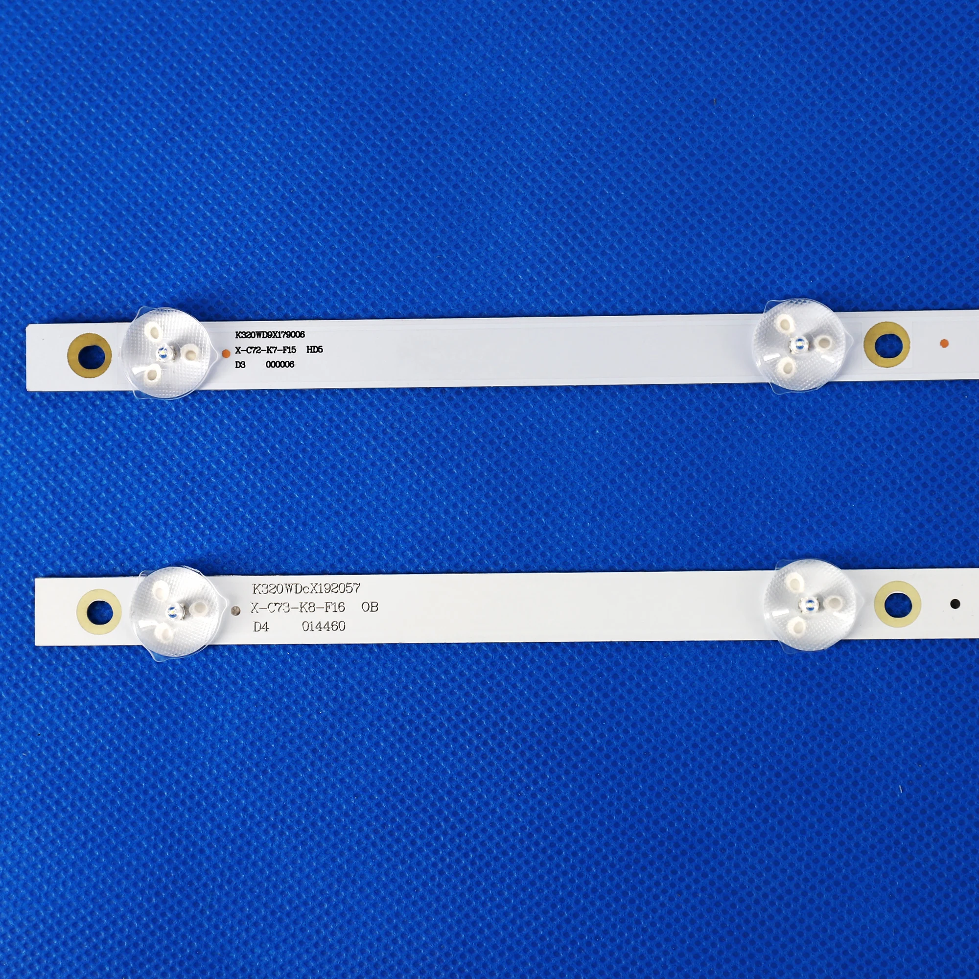 Новинка из 2 предметов 6 светодиодный подсветка полосы для Sharp 2T C32ACSA K320WDX A1 A2 4708 K320WD