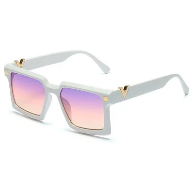 

Sports Sunglasses For Men And Women Personality Sunglasses Sunshade Mirror New Fashion European And American Fan Retro V Word