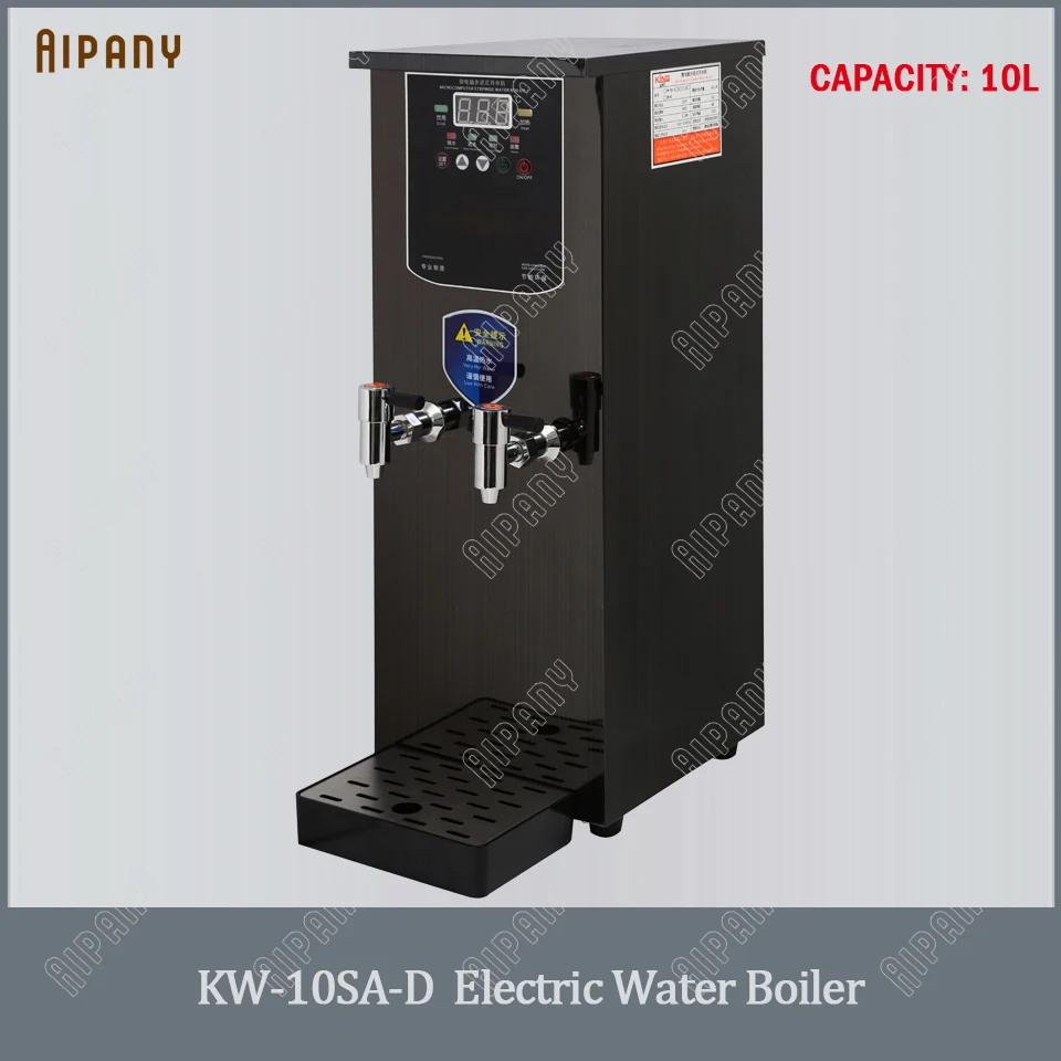 KW10SK коммерческий Электрический бойлер для воды 6L/10L/20L/30L кипячение воды машина из нержавеющей стали диспенсер для горячей воды