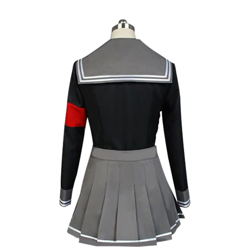 Аниме Косплей супер Danganronpa Peko Pekoyama костюм для женщин девочек школьная форма
