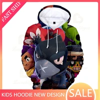 crow shoot game 3d hoodie browlers emz and star shoot childrens baby clothing jackets women kids max tops 2021 boys girls