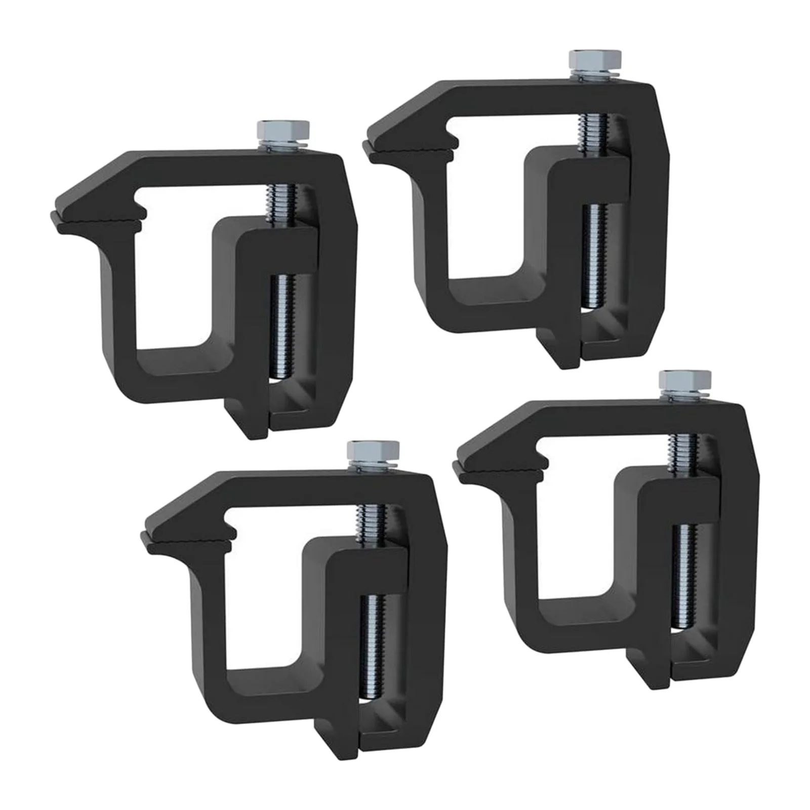 

Aluminum Mounting Clamps Topper for Chevy Sierra More Pick-up Trucks Black