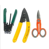 3in1 ftth splice fiber optic tool kits cfs 2 fiber optic stripper and cp fb01 cable sheath stripper kevlar scissors