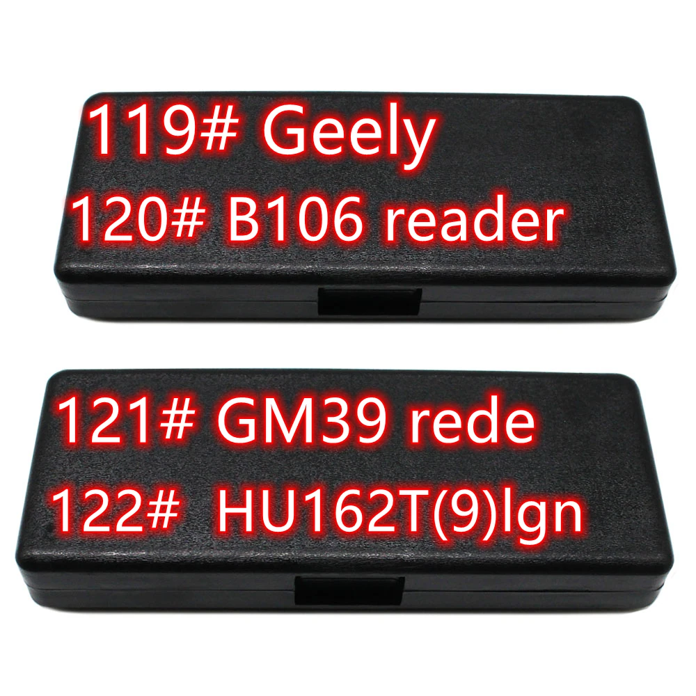 Без Черной коробки 119-122NO LiShi 2 в 1 Geely B106 считыватель GM39 сети HU162T(9)lgn Слесарные