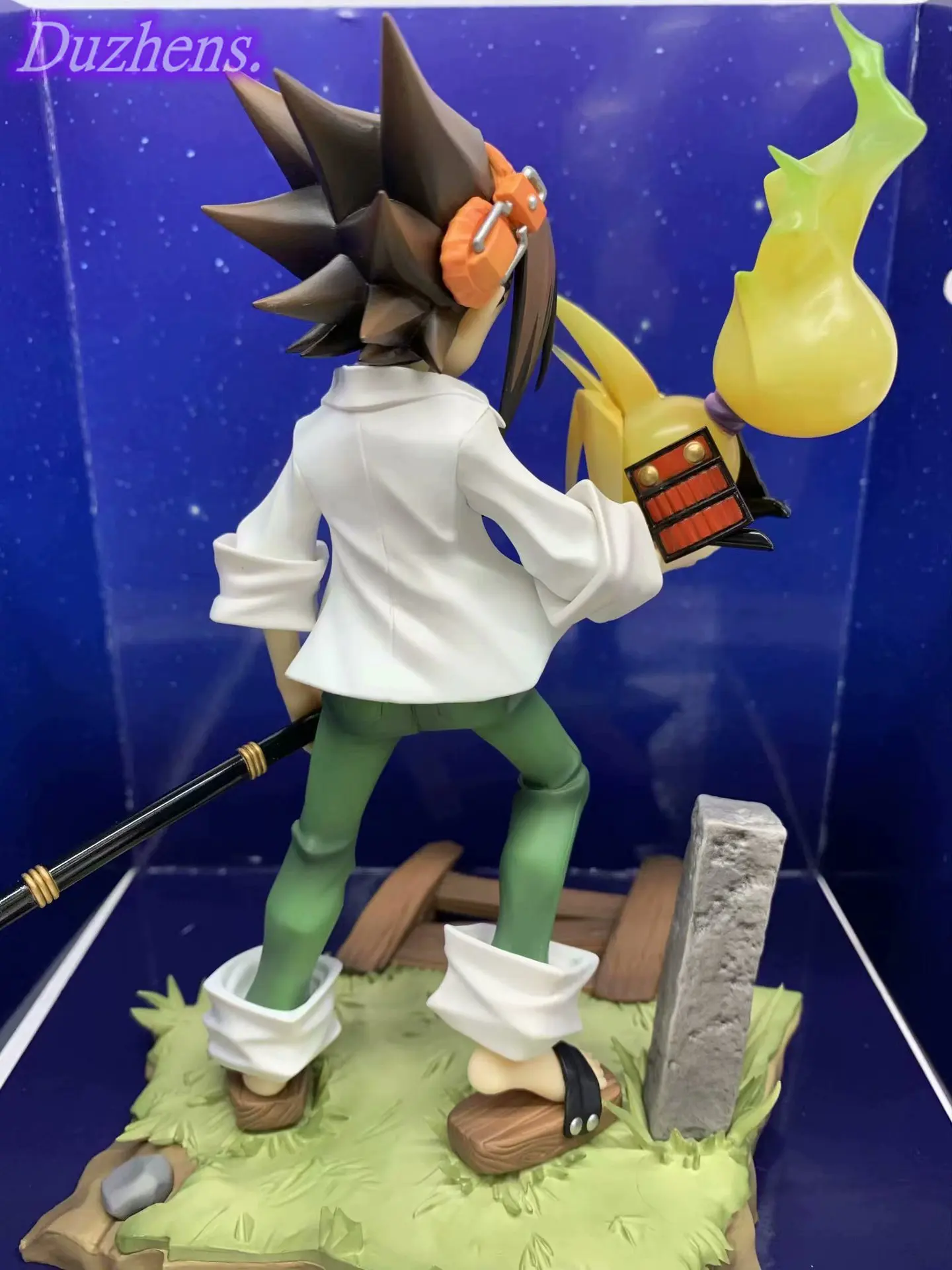 

Japanes Anime Shaman King Yoh Asakura PVC Action Figure Anime Figure Model Toys Figure Collection Doll Gift
