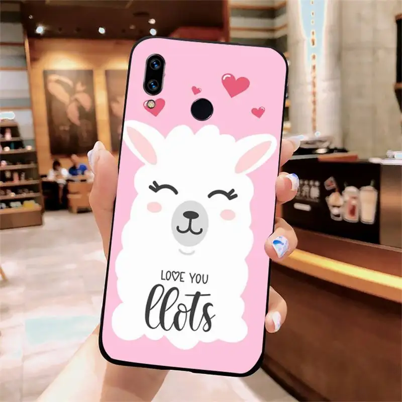 

Lama Llama Alpacas Lovely animal Phone Case For Xiaomi Redmi note 7 8 9 t k30 max3 9 s 10 pro lite