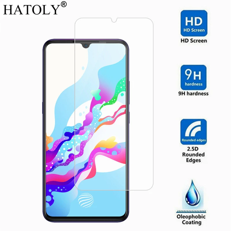 Protector de pantalla de vidrio templado para vivo S1, pel&iacute;cula protectora de tel&eacute;fono, pel&iacute;cula HD, vidrio transparente, 2 uds.-1