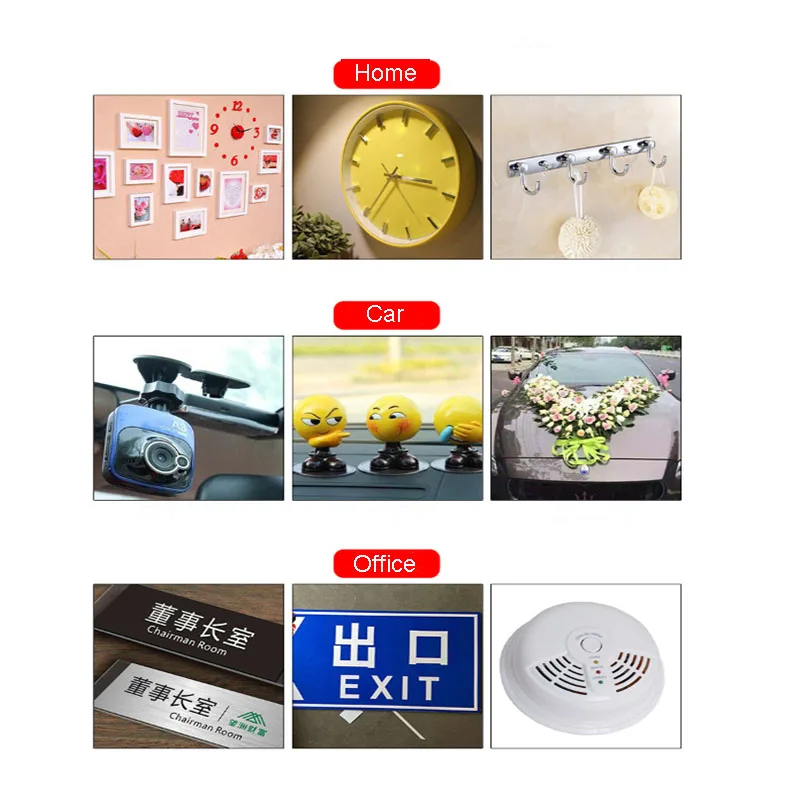 Модернизированная многоразовая Двухсторонняя клейкая нано не оставляющая