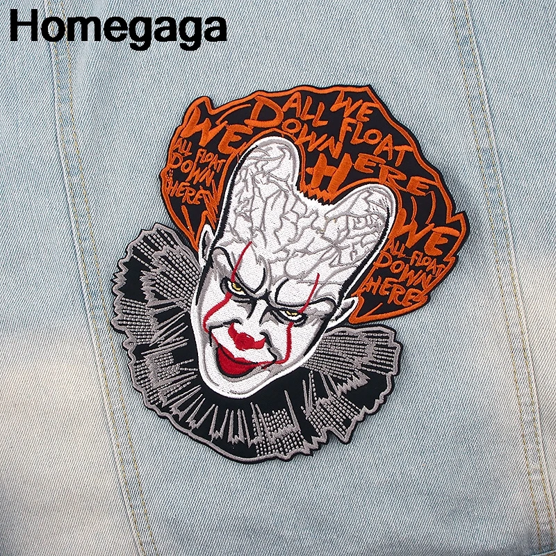Homegaga Стивен Кинг это куртка большой размер нашивки вышитые железные на аксессуар новое поступление косплей одежда наклейки D2337