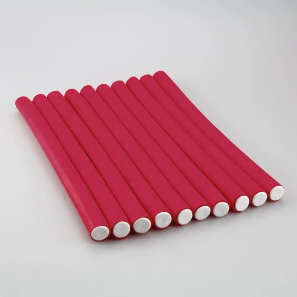 10 шт. гибкие бигуди для волос из пены | Красота и здоровье