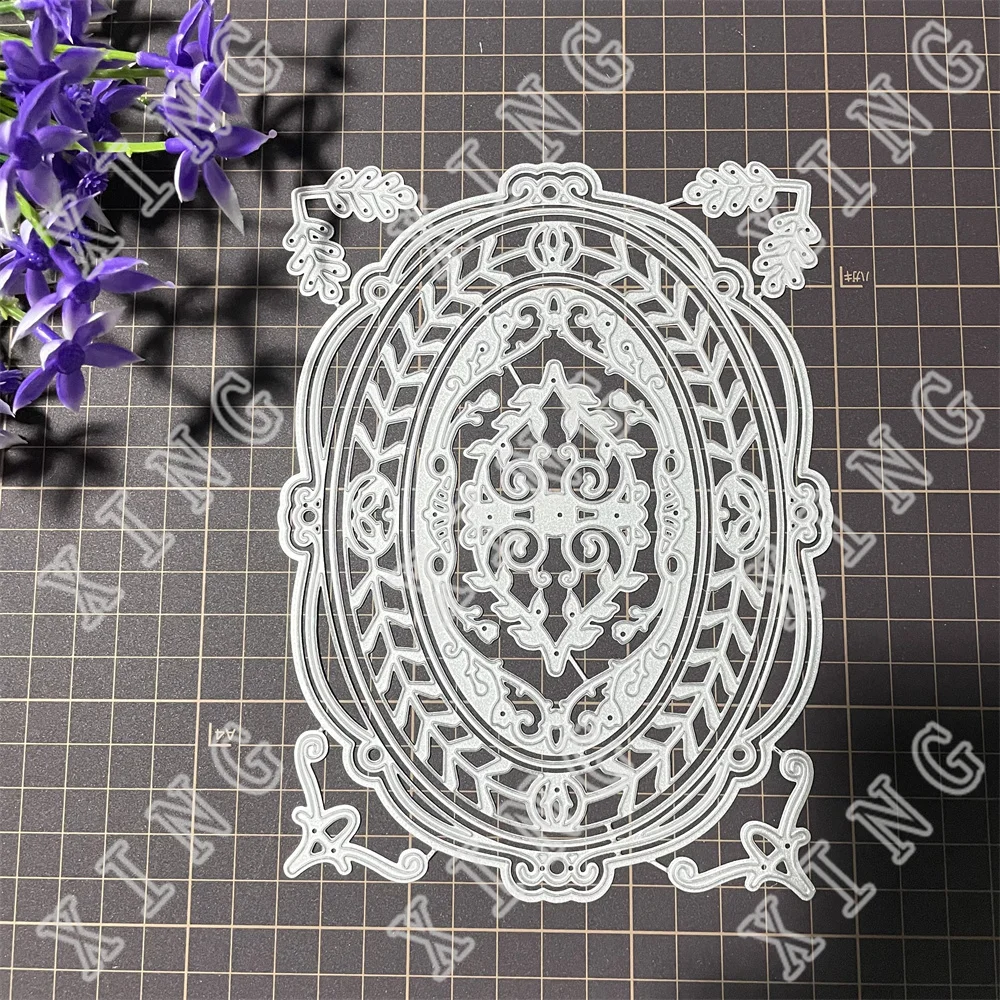 

Лидер продаж, просто классическая овальная рамка, Новое поступление, металлические пресс-формы «сделай сам», скрапбукинг, ремесленный шабл...