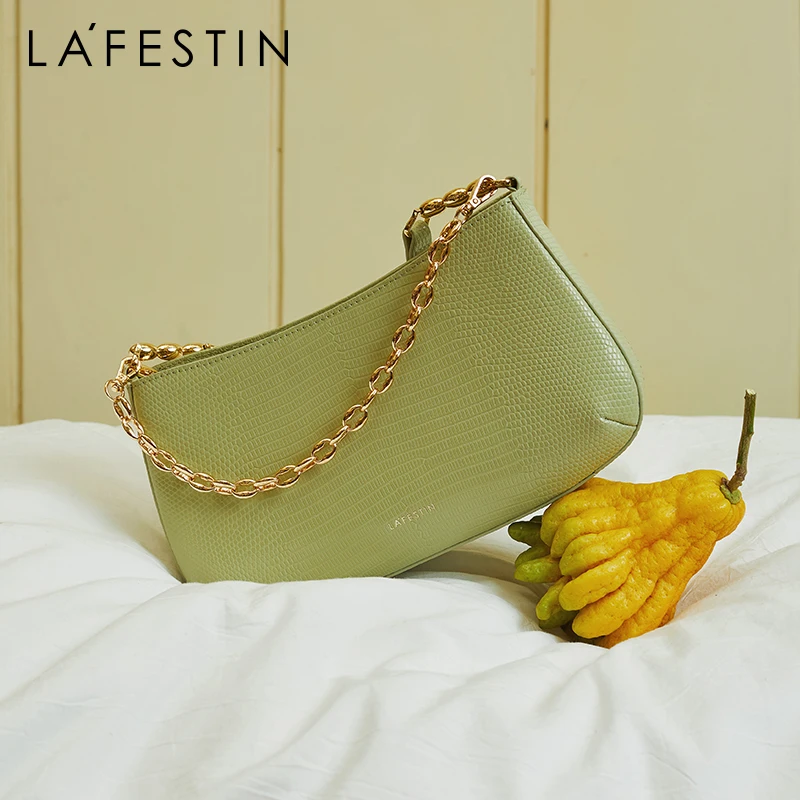 LA FESTIN original 2021 new trendy one-shoulder bags luxury designer handbag crossbody bag leather fashion underarm bags