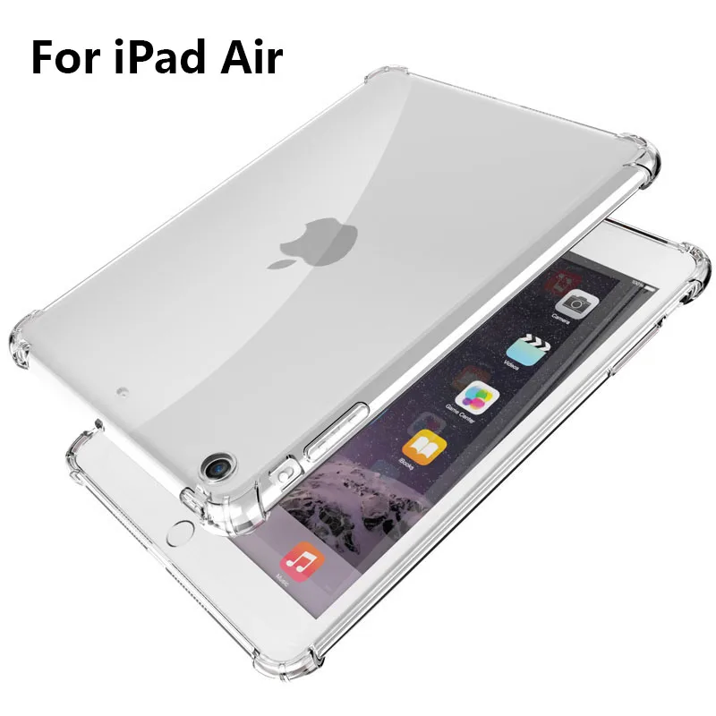 For ipad 5 ( Air) Противоударный чехол для нового iPad Pro 10,5 Air 2 9,7 Mini 4 2 3, чехол-накладка из мягкого ТПУ для iPad Air 1 Pro 10,5 Mini 2 3 4 - Цвет: For ipad 5 ( Air)