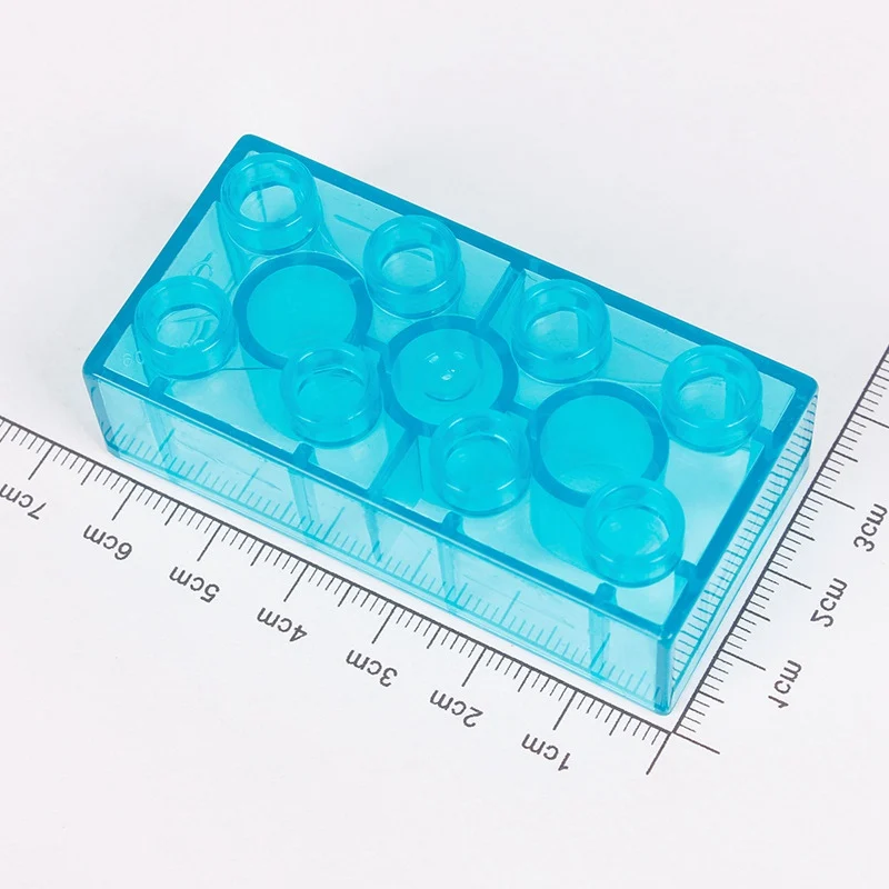 Большие размеры строительные блоки 8 12 точек большие длинный кирпич красочные