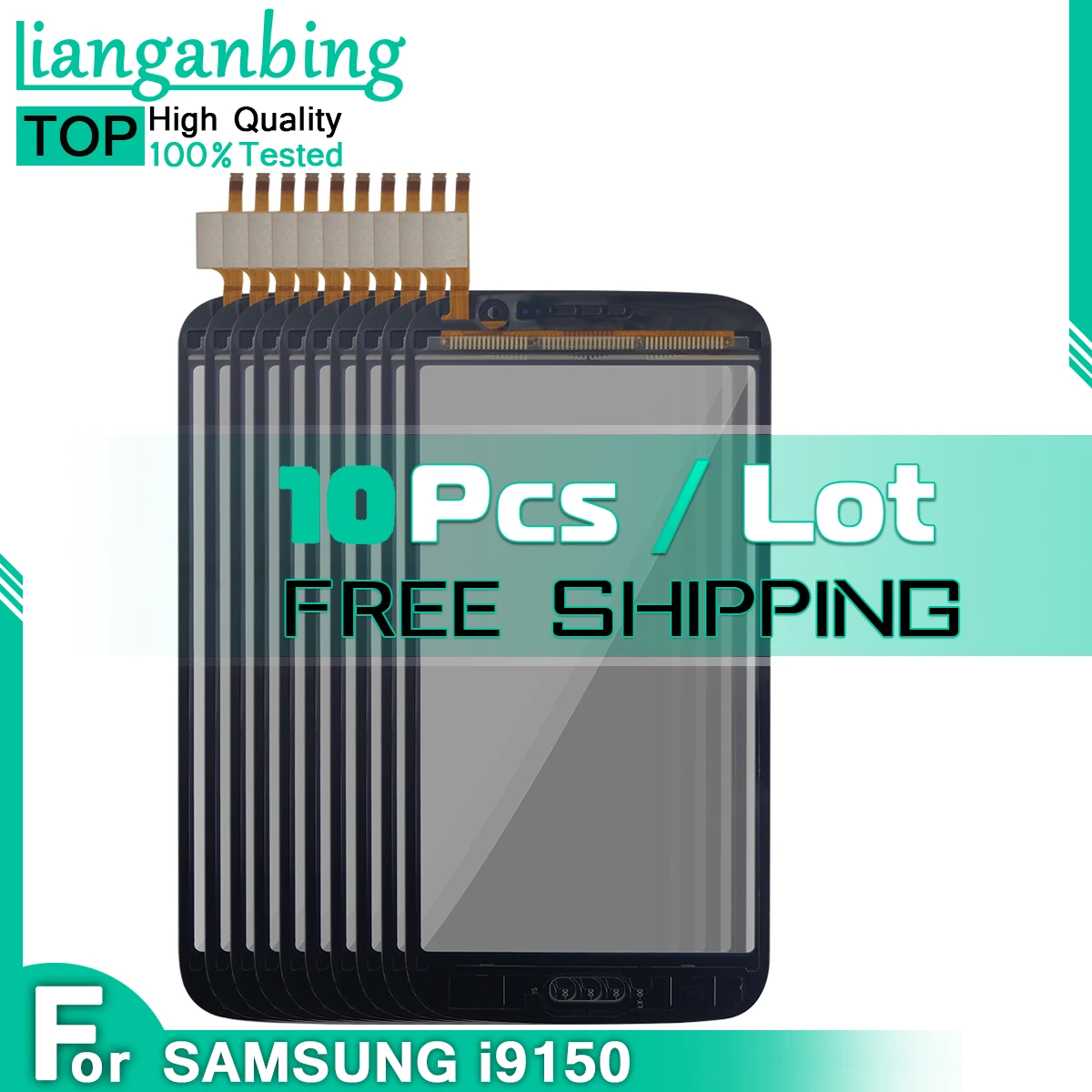 10 шт. сенсорный экран для Samsung Galaxy Mega i9150 i9152 GT-i9150 дигитайзер Переднее стекло