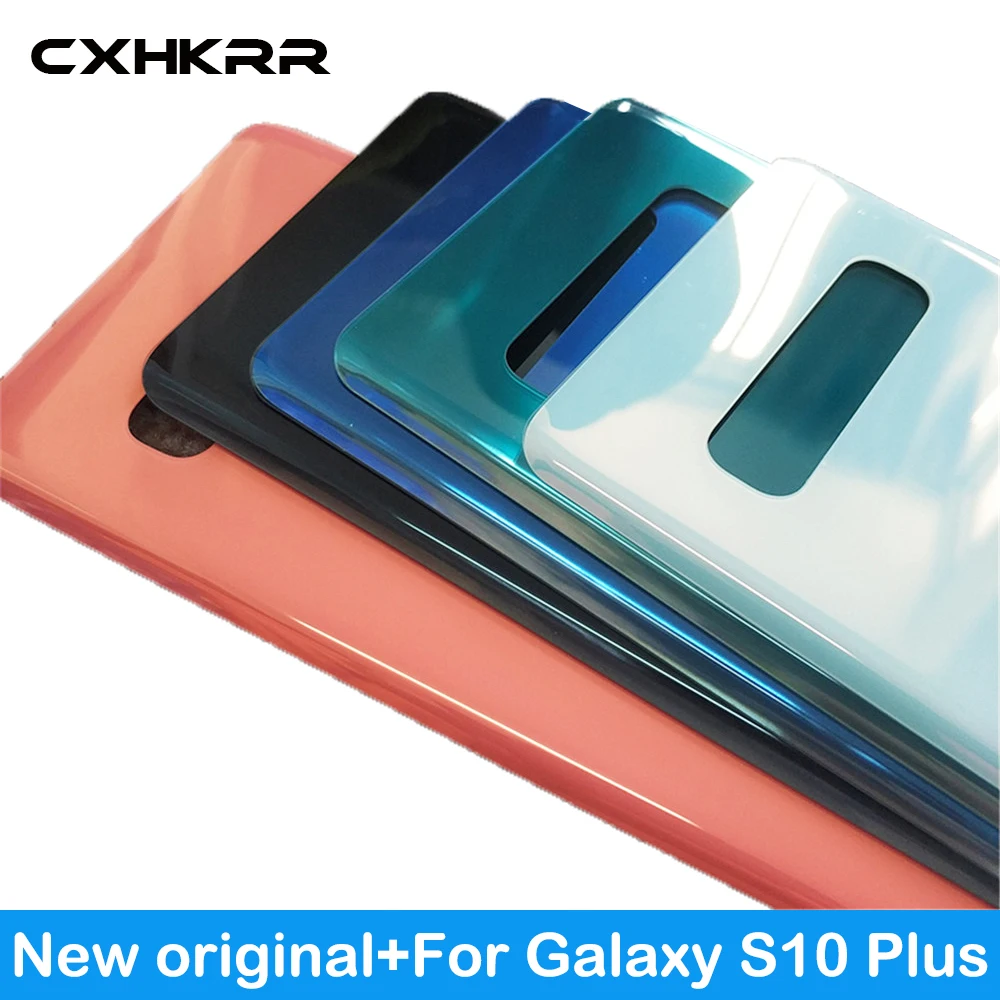 

100%New ,For Samsung Galaxy S10 Plus S10+ Back Case Battery Cover Glass Housing Cover . for Samsung S10Plus Door Rear Cover