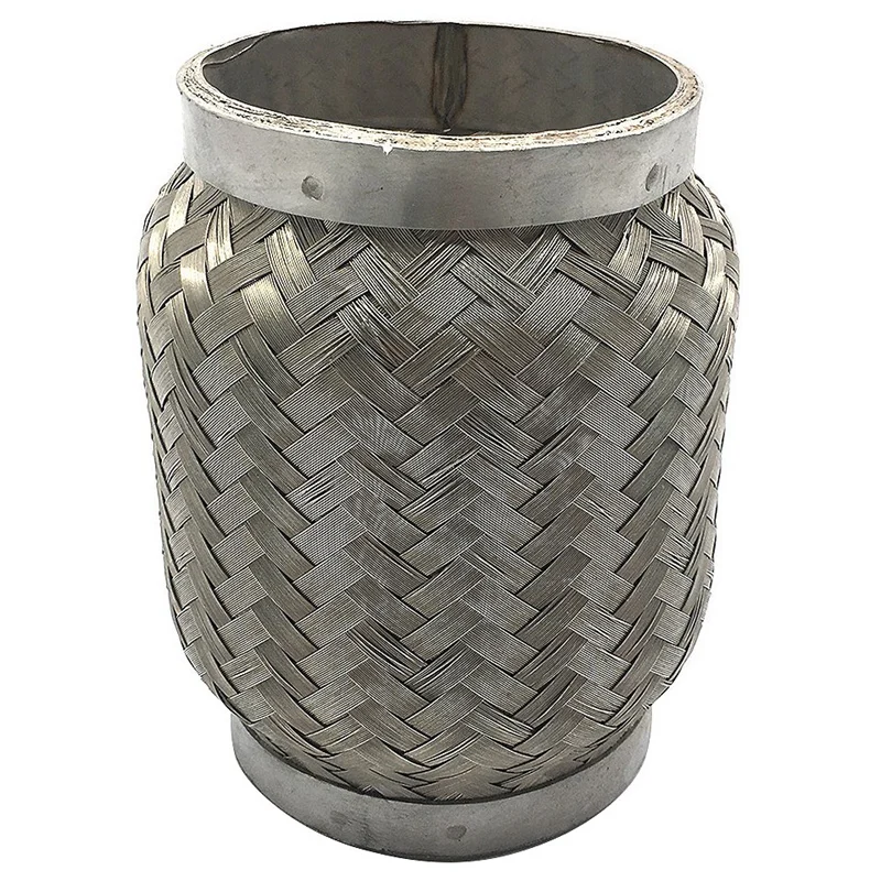 Детали для модификации автомобиля 3 5x6 дюймов гибкая выхлопная труба из