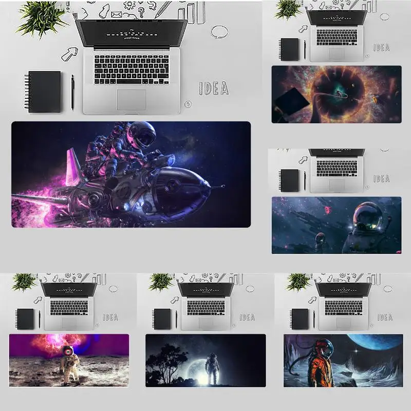 

Резиновый коврик для мыши для настольного игрока астронавта, размер XL, XXL, Нескользящая подушка толщиной 2 мм, похожий на LE