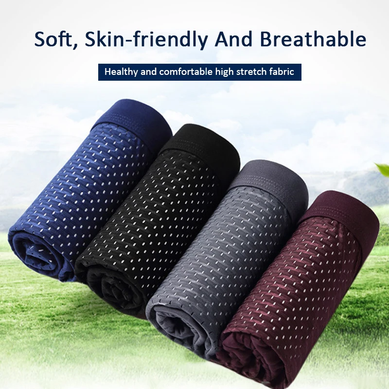 Боксеры Мужское нижнее белье мужские хлопковые трусы шорты высококачественные