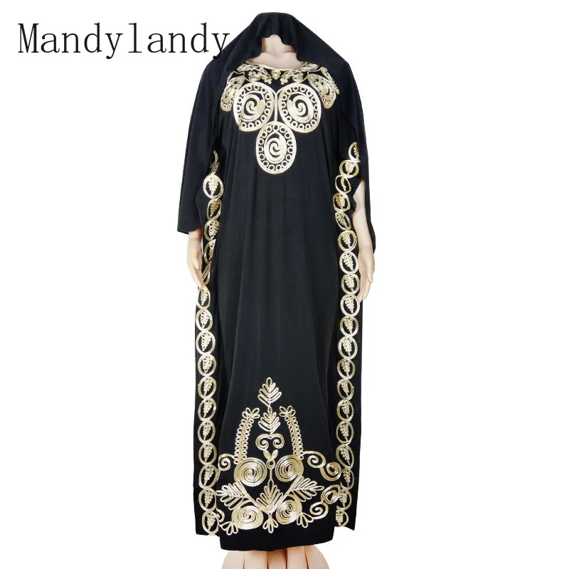 

Mandylandy мусульманское платье расон Для женщин в африканском стиле; Женская тонкая приталенная длина до колена с мусульманское платье с вышив...