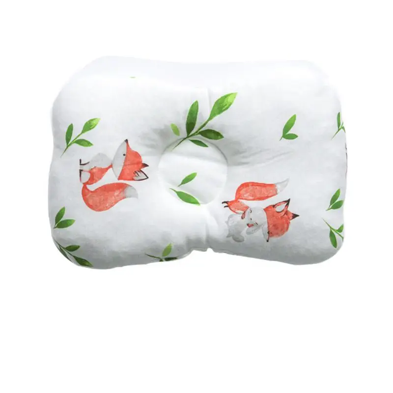 

Head Protection Cushion Pillow Newborn Baby Kids Pillows Animal Printed Cotton Kids Pillow Sleep Positioner Dropship
