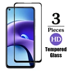 Комплект из 3 предметов, для полного покрытия стекла для Xiaomi Redmi Note 9s 8 9 10 pro 8 T-9T, Защитная пленка для экрана на Red mi Note 10pro 8 t пленка-стекло