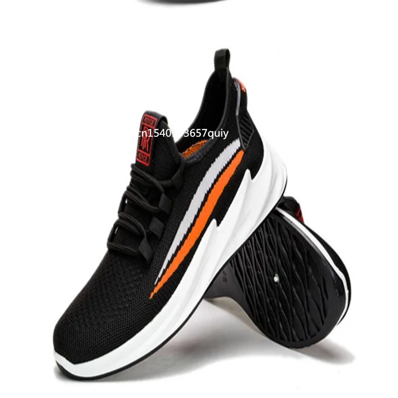 

2021 New mesh breathable men's casual shoes summer ultralight mesh shoes fashion fitness sports shoes men outdoor running shoes