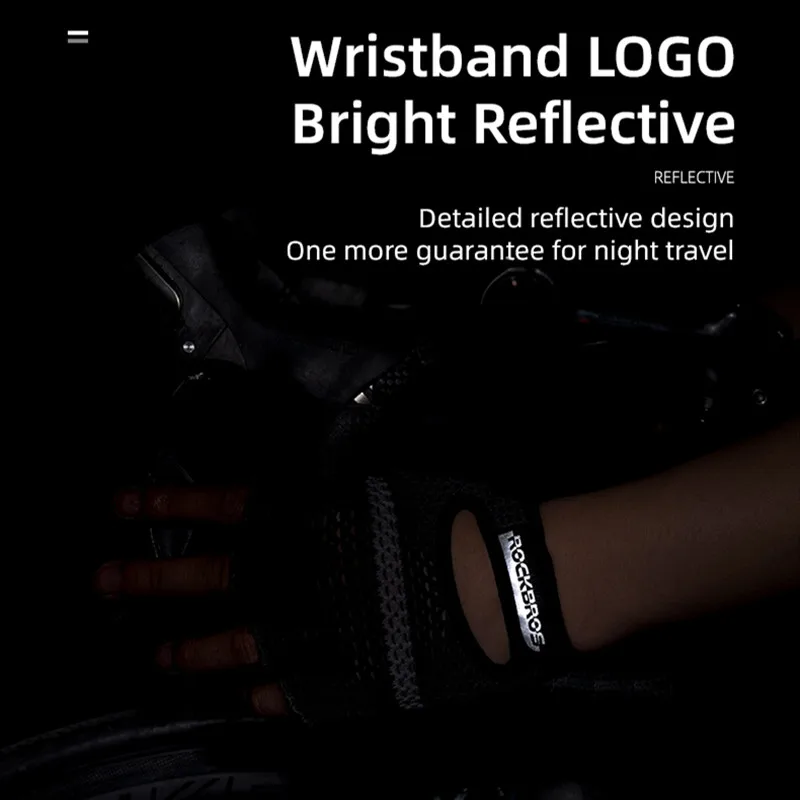 Дышащие Перчатки для фитнеса ROCKBROS силиконовые перчатки с отверстиями ладони