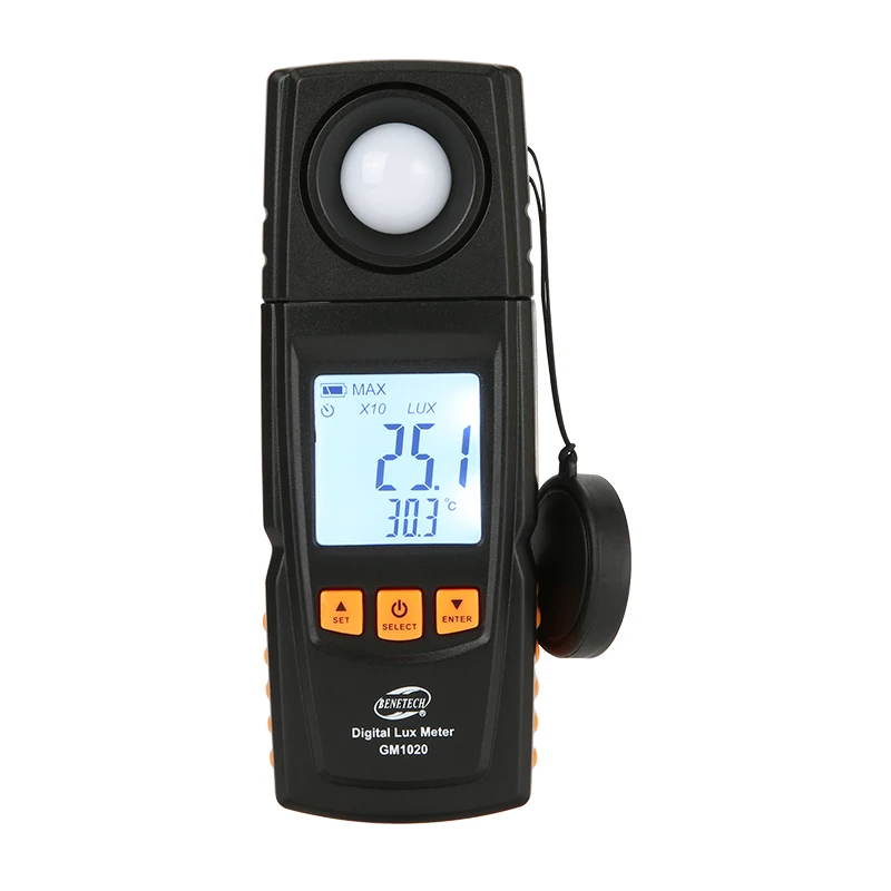 Benetech GM1020 цифровой люксовый измеритель светодиодный дисплей портативный