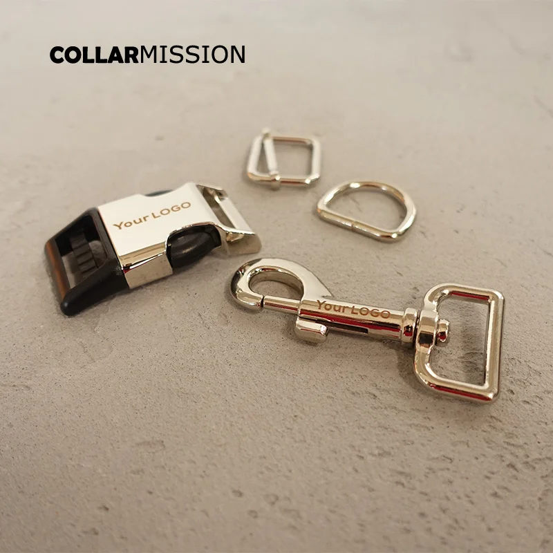 20 шт./лот (металлическая пряжка + Регулируемая D кольцо металлическая застежка для