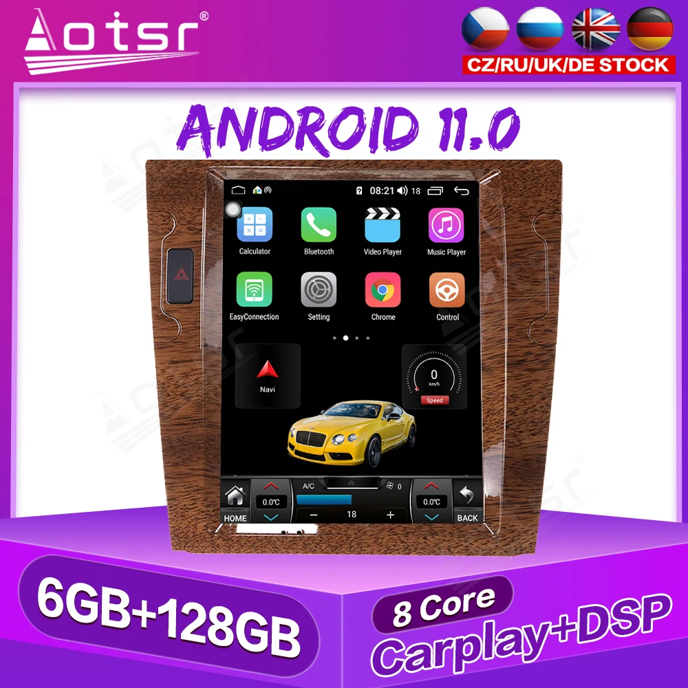 

Автомобильный GPS-навигатор на Android для Volkswagen VW Phaeton, автомобильный стерео Мультимедийный радиоприемник, видеоплеер, головное устройство на л...