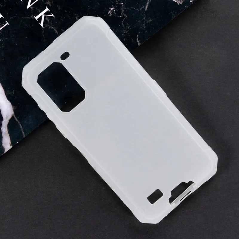 Черный силиконовый чехол для Ulefone Armor 7 противоударный мягкий Задняя накладка