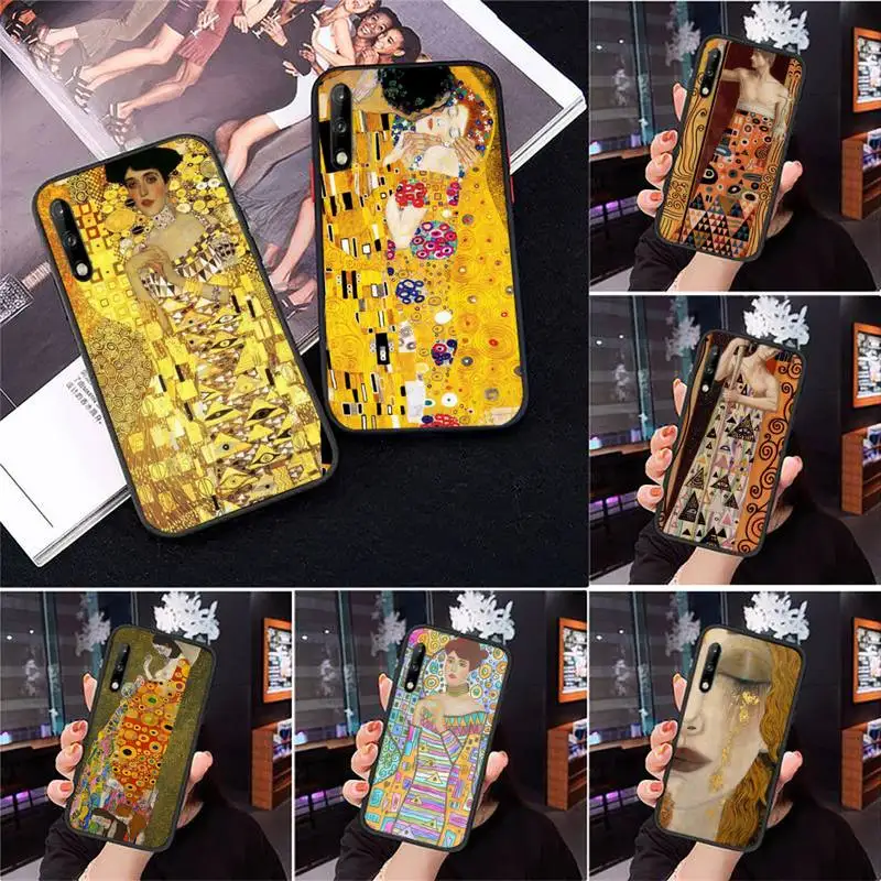 

Kiss by Gustav Klimt Phone Case for Huawei mate9 10 20X 30 40 pro PSmart2019