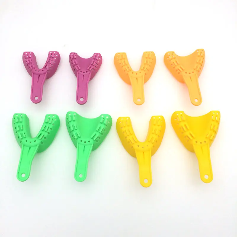 Стоматологический оттискный лоток из АБС-пластика Орто набор в ассортименте/8 шт.